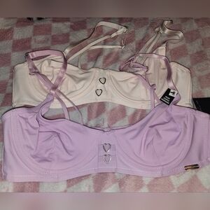 Pair Of Pink Steve Madden Bras Size 36B
